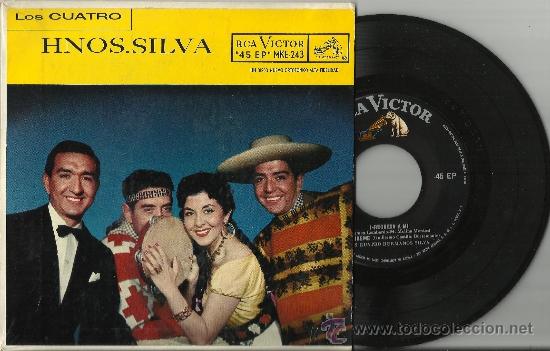 Disques de vinyle: los cuatro hermanos silva ep regresa a mi mexico