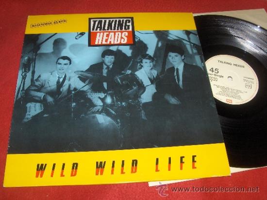 Discos de vinilo: TALKING HEADS Wild wild life/ People like us/ +1 12&rdquo; MX 1986 EMI ED ESPA&Ntilde;OLA SPAIN