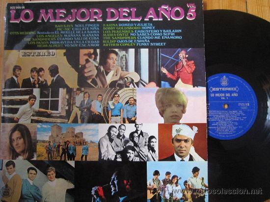 Discos de vinilo: LO MEJOR DEL A&Ntilde;O VOL.5 1968 - Foto 1