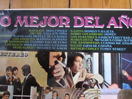 Discos de vinilo: LO MEJOR DEL A&Ntilde;O VOL.5 1968 - Foto 2