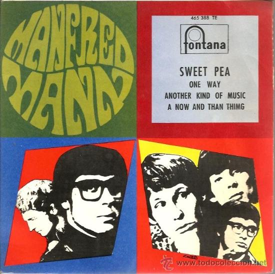 Discos de vinilo: EP MANFRED MANN : SWEET PEA - Foto 1