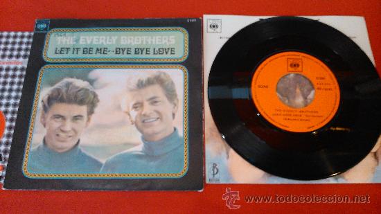 Discos de vinilo: the everly brothers  let it be me   single - Foto 1