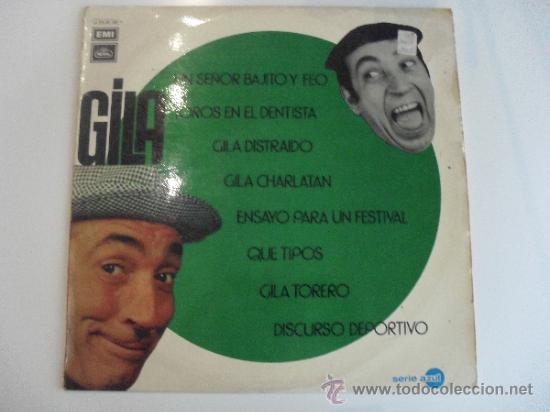 Discos de vinilo: GILA - UN SE&Ntilde;OR BAJITO Y FEO - 1972 - Foto 1