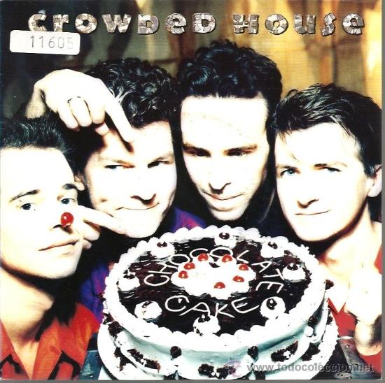 Discos de vinilo: SINGLE CROWED HOUSE : CHOCOLATE CAKE - Foto 1