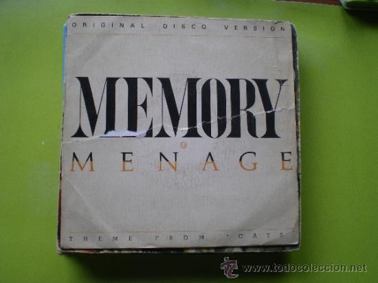 Discos de vinilo: MENAGE MEMORY SINGLE PROMO 1983 PEPETO - Foto 1