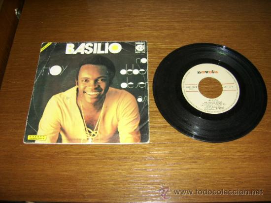 Discos de vinilo: SINGLE - BASILIO - HOY - EDITION SPANISH - Foto 1