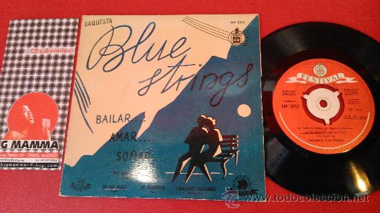 Discos de vinilo: orquesta  blue strings   ave maria no moro   ep - Foto 1