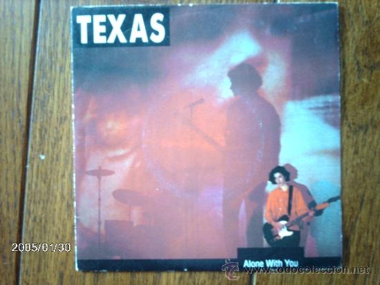 Discos de vinilo: texas  -  alone with you  +  how it feels - Foto 1