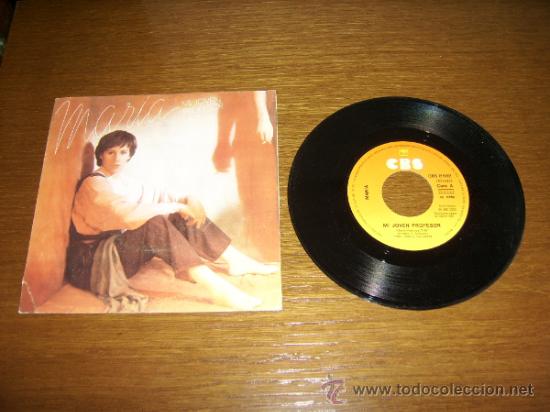 Discos de vinilo: SINGLE - MARIA - MI JOVEN PROFESOR - SPANISH - Foto 1