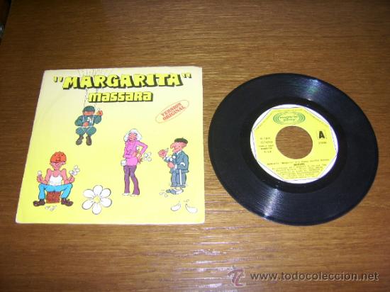 Discos de vinilo: SINGLE - MASSARA - MARGARITA - SPANISH - Foto 1