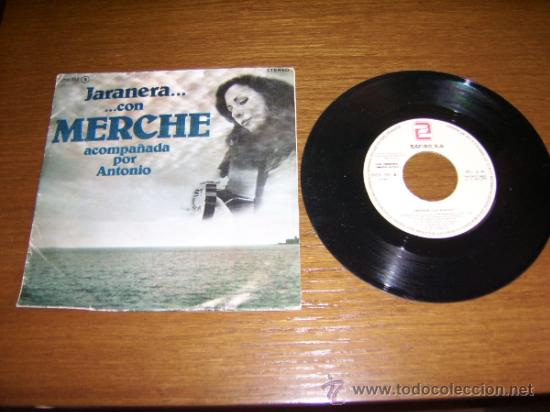 Discos de vinilo: SINGLE - MERCHE - JARANERA - SPANISH - Foto 1