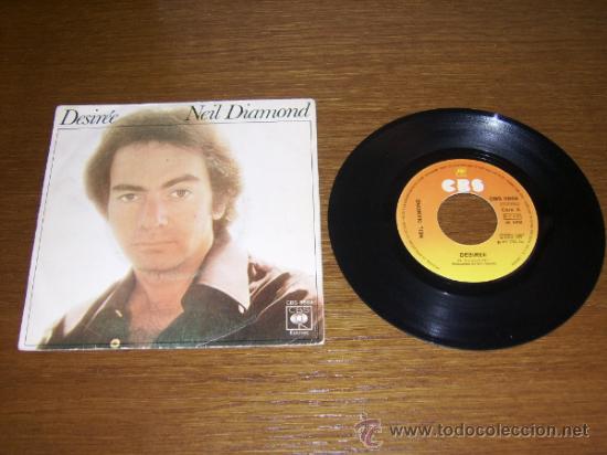 Discos de vinilo: SINGLE - NEIL DIAMOND - DESIREE - SPANISH - Foto 1