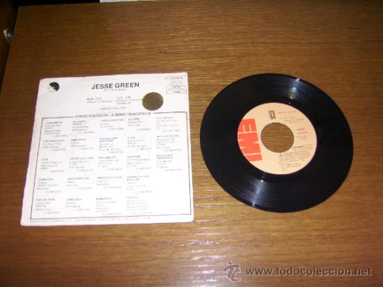 Discos de vinilo: SINGLE - JESSE GREEN - FLIP - SPANISH - Foto 2