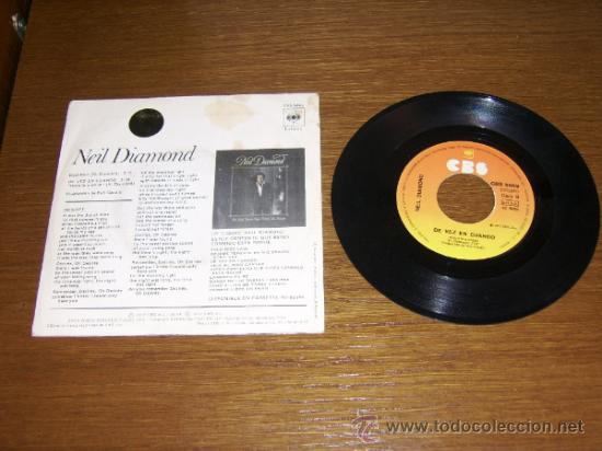 Discos de vinilo: SINGLE - NEIL DIAMOND - DESIREE - SPANISH - Foto 2