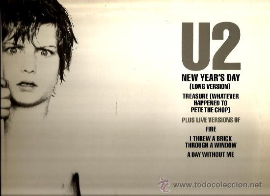 Discos de vinilo: MAXI U2 : NEW YEAR&acute;S DAY (LONG VERSION) - Foto 1