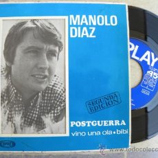 Discos de vinilo: MANOLO DIAZ -EP 1967 - +50 EUROS GASTOS DE ENVIO GRATIS 