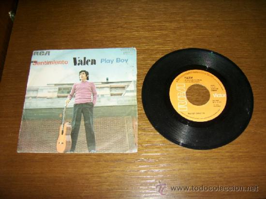 Discos de vinilo: SINGLE - VALEN - SENTIMIENTO - SPANISH - Foto 1