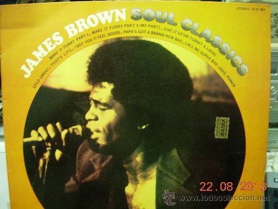 Discos de vinilo: James Brown LP Soul classics - Foto 1