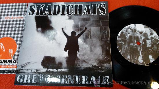 Discos de vinilo: skadichats  greve  generale   single - Foto 1