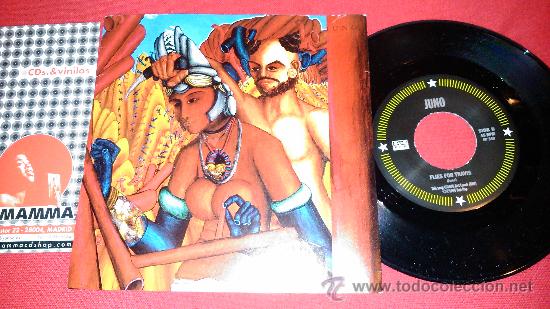 Discos de vinilo: juno   venus  on  ninth /  flies for travis   single - Foto 1