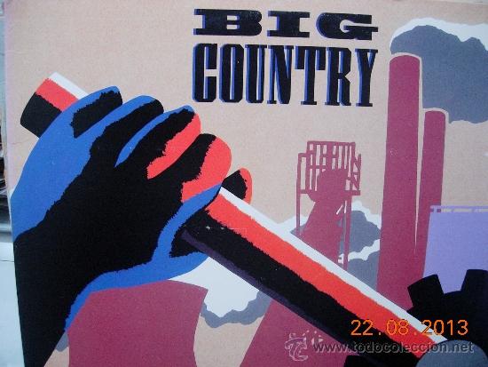 Discos de vinilo: Big country LP Steeltown - Foto 1
