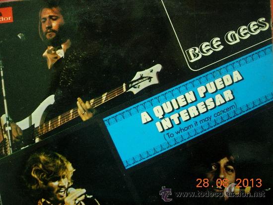 Discos de vinilo: The Bee Gees LP To whom it may concern - Foto 1