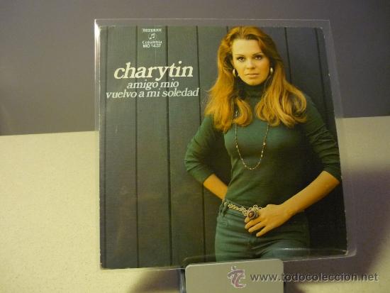 Discos de vinilo: CHARYTIN  AMIGO M&Iacute;O  SINGLE - Foto 1