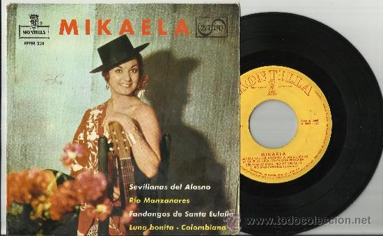 Vinyl records: mikaela ep sevillanas del alosno espa&ntilde;a 1962