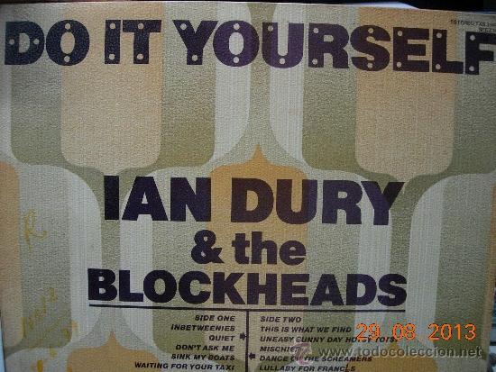Discos de vinilo: Ian Dury & the Blockheads LP Do it yourself - Foto 1