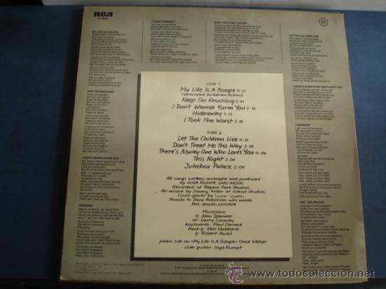Discos de vinilo: INGA RUMPF  MY LIFE IS A BOOGIE - Foto 2