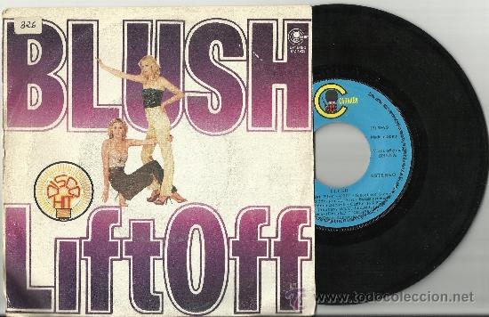 Discos de vinilo: blush single lift off espa&ntilde;a 1980 - Foto 1