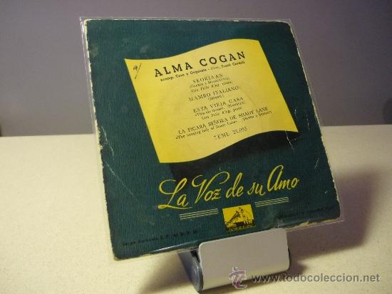 Discos de vinilo: ALMA COGAN SKORIAAN +3 EP - Foto 1