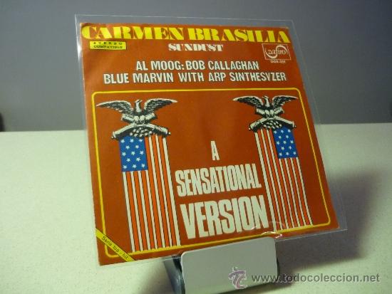 Discos de vinilo: CARMEN BRASILIA  SUNDUST  SINGLE - Foto 1
