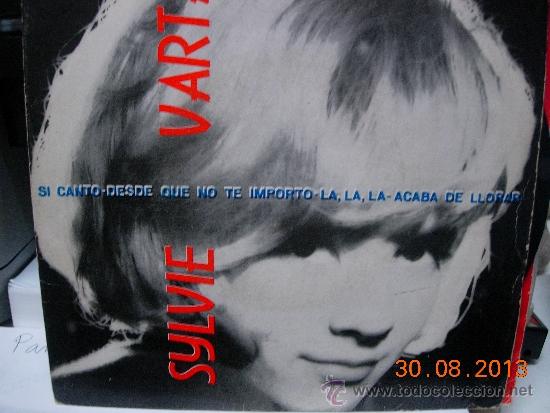Discos de vinilo: Sylvie Vartan EP Si canto - Foto 1
