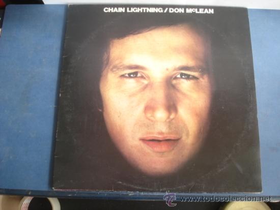 Discos de vinilo: DON McLEAN  CHAIN LIGHTNING - Foto 1