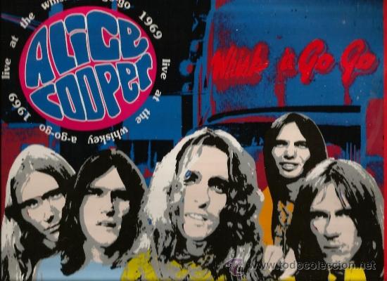 Discos de vinilo: LP ALICE COOPER : WHISKEY A-GO-GO - Foto 1