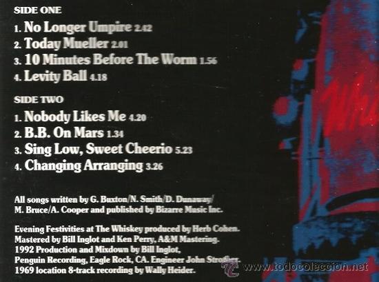 Discos de vinilo: LP ALICE COOPER : WHISKEY A-GO-GO - Foto 2