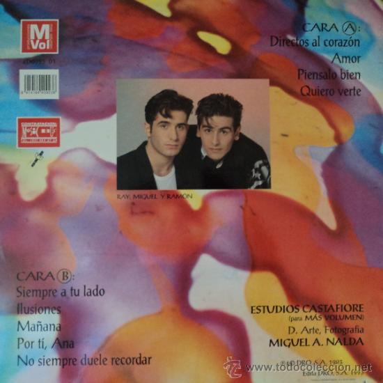Discos de vinilo: Ray - Ilusiones - Edici&oacute;n de 1993 de Espa&ntilde;a - Foto 2