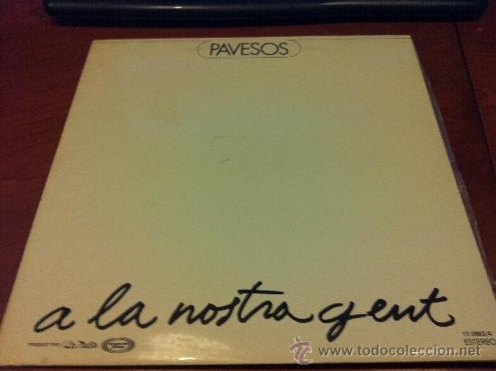 Discos de vinilo: Pavesos - A la nostra gent       - Lp 1976 - - Foto 1