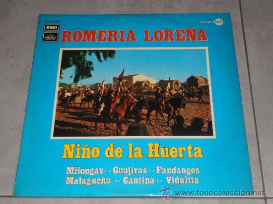 Discos de vinilo: ROMERIA LORE&Ntilde;A - NI&Ntilde;O DE LA HUERTA - LP - Foto 1
