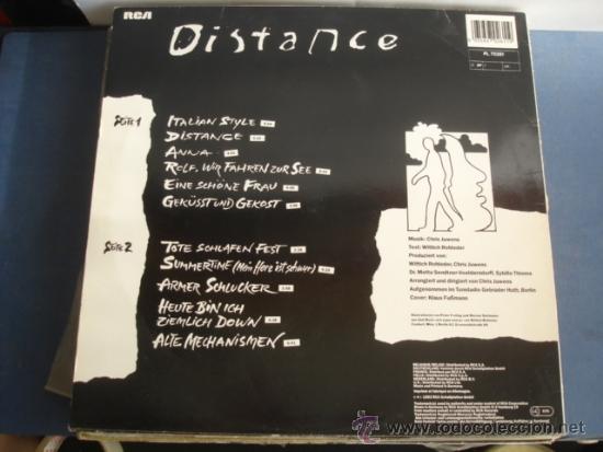 Discos de vinilo: CHRIS JUWENS DISTANCE - Foto 2