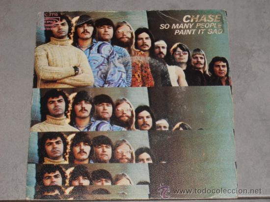 Discos de vinilo: CHASE - SO MANY PEOPLE - SINGLE - L - - Foto 1