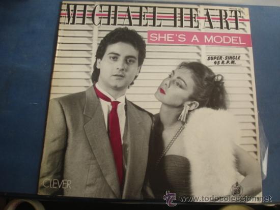 Discos de vinilo: MICHAEL HEART  SHE&acute;S A MODEL - Foto 1