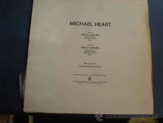 Discos de vinilo: MICHAEL HEART  SHE&acute;S A MODEL - Foto 2