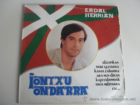 Discos de vinilo: ALDE BAT - ERDAL HERRIAN - IONTXU ONDARRA 1981 - Foto 1