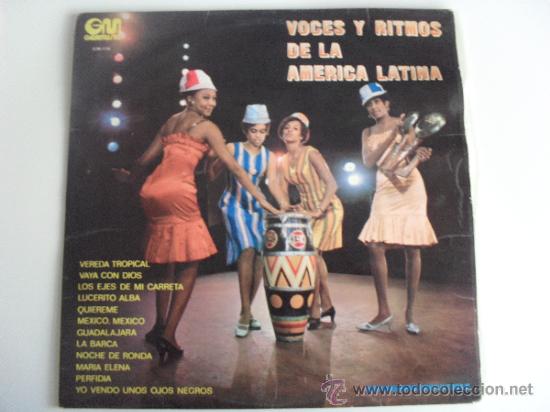 Vinyl records: VOCES Y RITMOS DE LA AMERICA LATINA - VEREDA TROPICAL 1972