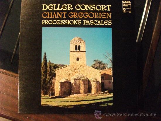 Discos de vinilo: Chant gregorien, processions pascales - Foto 1
