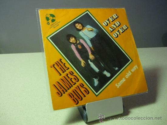 Discos de vinilo: THE JAMES BOYS  OVER AND OVER SINGLE - Foto 1