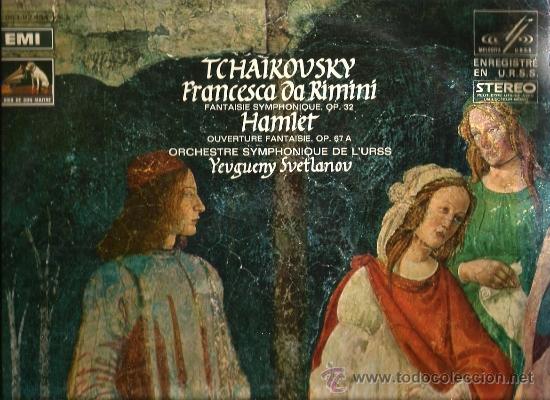 Lp Tchaikovsky Francesca Da Rimini Hamlet Buy Vinyl Records Lp Classical Music Opera Zarzuela And Marches At Todocoleccion