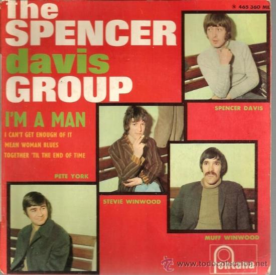 Discos de vinilo: EP THE SPENCER DAVIS GROUP : I&acute;M A MAN + 3 - Foto 1